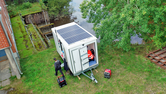 Field measurement platform EnviStation (outside)